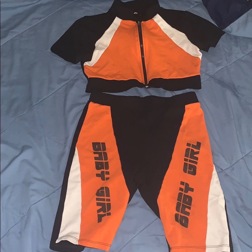 Baby girl matching set
